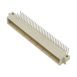 Soclu DIN 41612 tip C tată 64 pini THT 90° | Electronic-mag.ro | Componente Electronice