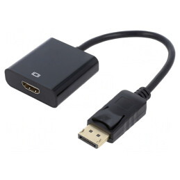 Adaptor DisplayPort la HDMI 0.1m | Electronic-mag.ro | Componente Electronice