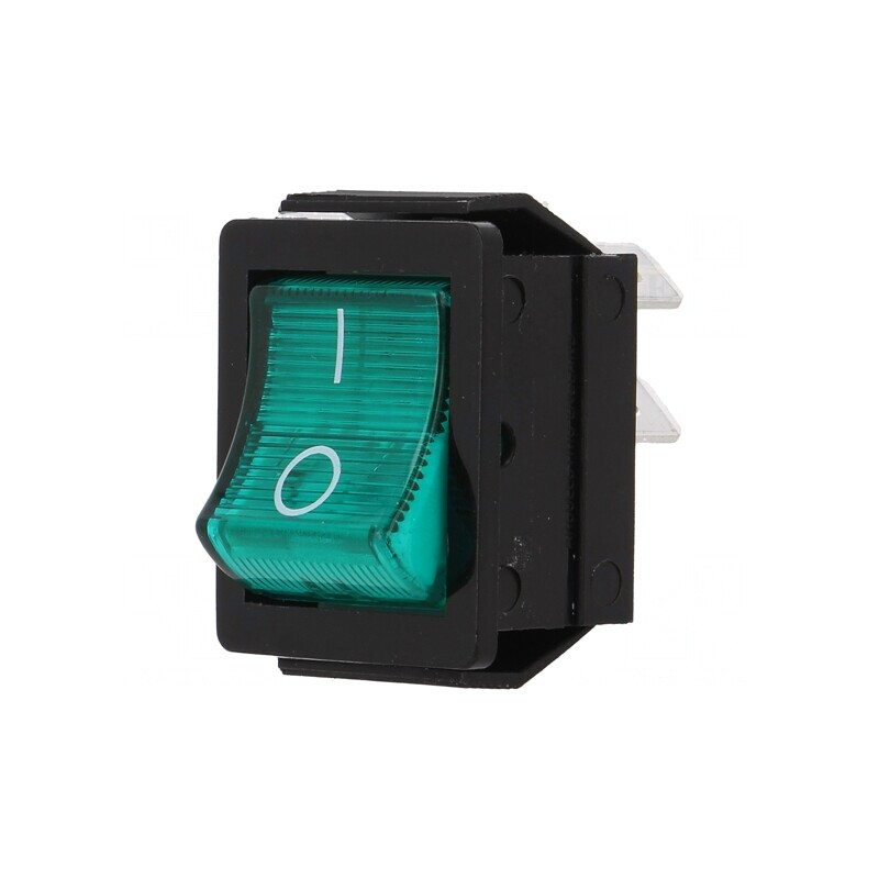 Rocker Switch ON-OFF 16A 250V Green Neon Light | Electronic-mag.ro | Componente Electronice Rocker Switch ON-OFF 16A 250V Green Neon Light | Electronic-mag.ro | Componente Electronice