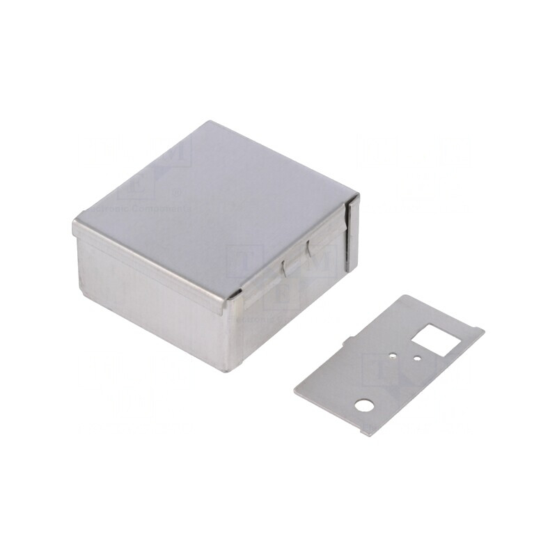Carcasă ecranare oțel 50x54x26mm cu compartiment | Electronic-mag.ro | Componente Electronice