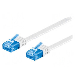Cablu Patch UTP Cat6a PVC Alb 7m | Electronic-mag.ro | Componente Electronice