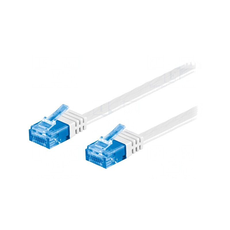 Cablu Patch UTP Cat6a PVC Alb 7m | Electronic-mag.ro | Componente Electronice Cablu Patch UTP Cat6a PVC Alb 7m | Electronic-mag.ro | Componente Electronice