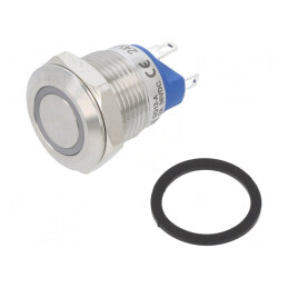 Comutator Anti-Vandalism SPST-NO 2A 36VDC IP65 Roșu | Electronic-mag.ro | Componente Electronice
