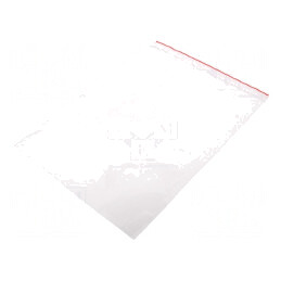Pungă cu fermoar 250x190mm polietilenă | Electronic-mag.ro | Componente Electronice