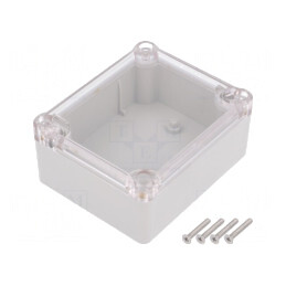 Carcasă Universală cu Bucșă din Alamă 74x89x41mm | Electronic-mag.ro | Componente Electronice