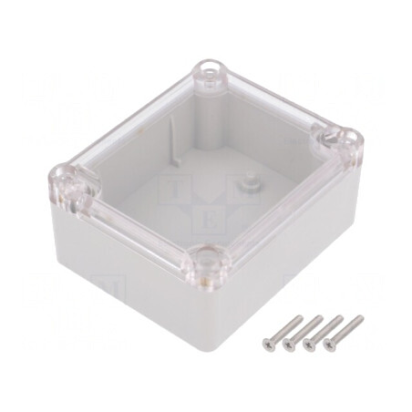 Carcasă Universală cu Bucșă din Alamă 74x89x41mm | Electronic-mag.ro | Componente Electronice