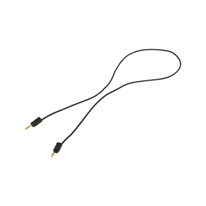 Cablu de măsurare 60V 30V 10A 600mm negru | Electronic-mag.ro | Componente Electronice