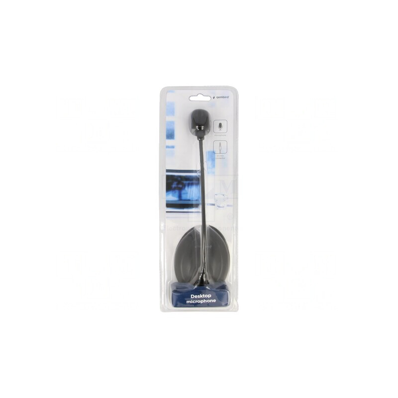 Microfon Negru Jack 3.5mm 2m | Electronic-mag.ro | Componente Electronice