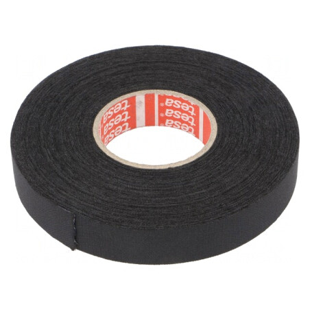 Bandă textilă auto 15mm x 25m 40% cauciuc | Electronic-mag.ro | Componente Electronice