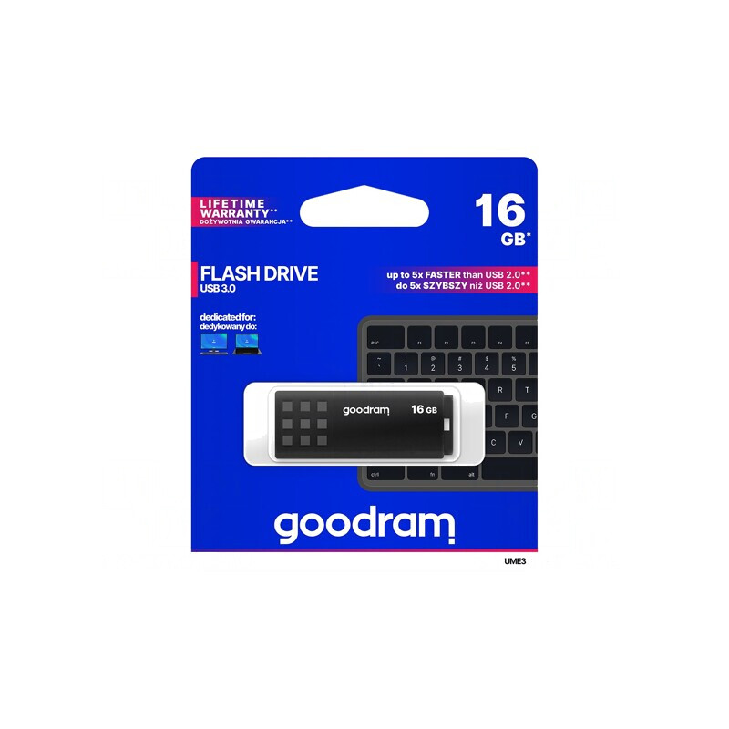 Memorie USB 3.0 16GB Neagră | Electronic-mag.ro | Componente Electronice