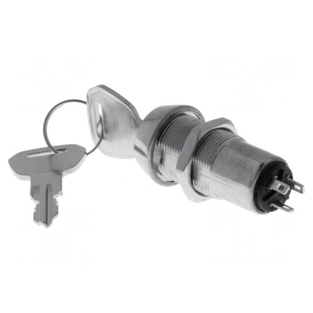Comutator cu cheie SPDT 90° 2 Pini | Electronic-mag.ro | Componente Electronice