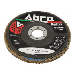 Disc de șlefuit cu lambouri 125mm 22.23mm | Electronic-mag.ro | Componente Electronice