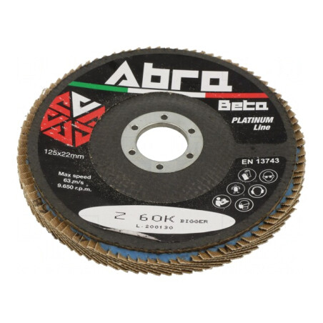 Disc de șlefuit cu lambouri 125mm 22.23mm | Electronic-mag.ro | Componente Electronice