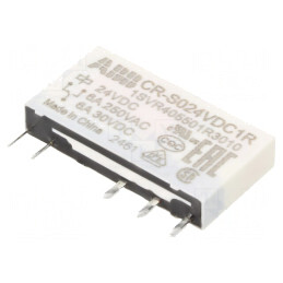 Releu Miniatură SPDT 24VDC THT CR-S | Electronic-mag.ro | Componente Electronice