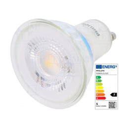 Lampă LED GU10 Alb Cald 4,6W 2700K 355lm | Electronic-mag.ro | Componente Electronice