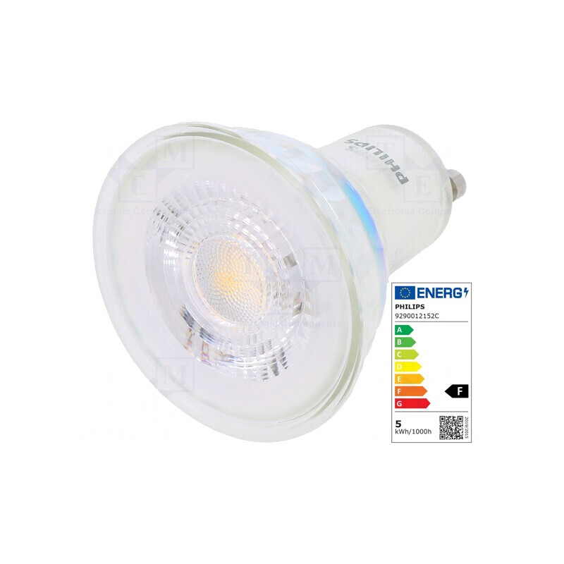 Lampă LED GU10 Alb Cald 4,6W 2700K 355lm | Electronic-mag.ro | Componente Electronice Lampă LED GU10 Alb Cald 4,6W 2700K 355lm | Electronic-mag.ro | Componente Electronice