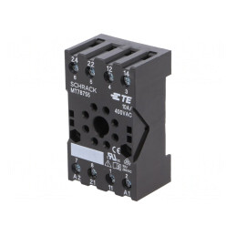 Stativ PIN 8 10A 400VAC Cleme cu Șurub | Electronic-mag.ro | Componente Electronice