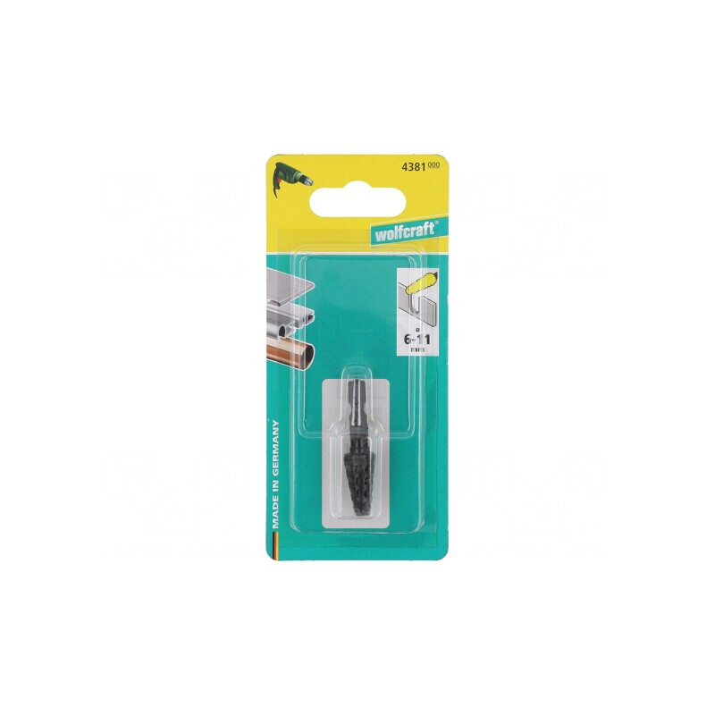 Freză Biax 6-11mm Oțel de Scule Lemn Hexagonal 1/4 | Electronic-mag.ro | Componente Electronice