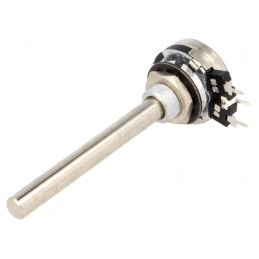Potentiometru Axial 47kΩ 200mW THT 6mm Metalic | Electronic-mag.ro | Componente Electronice