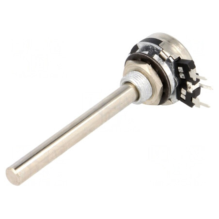 Potentiometru Axial 47kΩ 200mW THT 6mm Metalic | Electronic-mag.ro | Componente Electronice