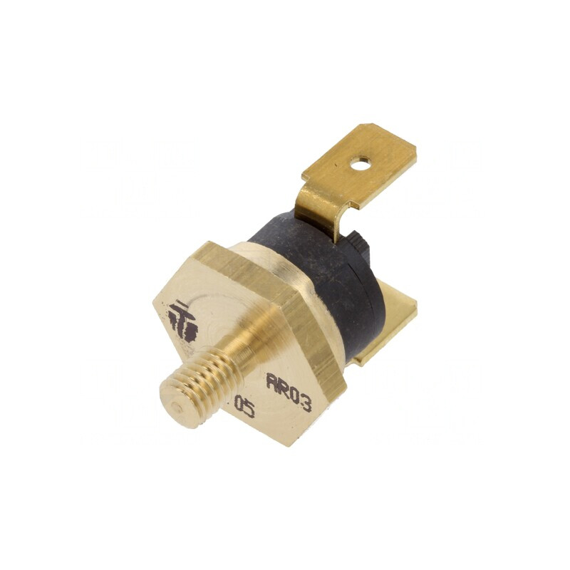 Termostat SPST-NC 90°C 16A 250VAC Terminali 6,3mm | Electronic-mag.ro | Componente Electronice
