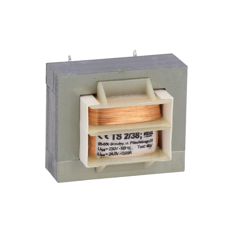 Transformator 2VA 230V AC 24V 60mA IP00 cu șurub | Electronic-mag.ro | Componente Electronice