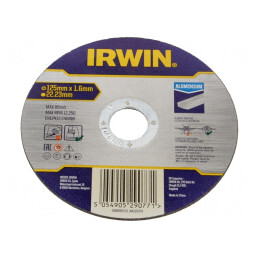 Disc de Tăiere Aluminiu 125mm 22,23mm | Electronic-mag.ro | Componente Electronice