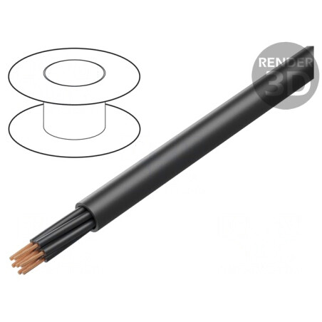 Cablu ÖLFLEX CLASSIC 110 BK 7x1,5mm² Neecranat 300/500V Cu | Electronic-mag.ro | Componente Electronice