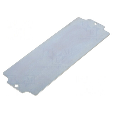 Placă de montare oțel zincată GRJ-09 | Electronic-mag.ro | Componente Electronice