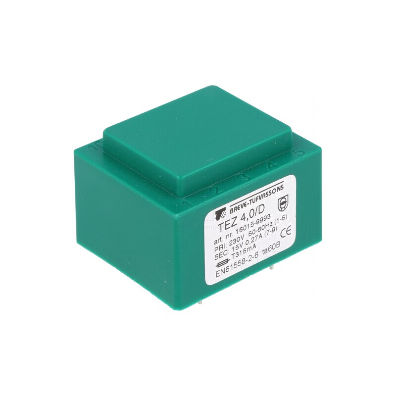 Transformator încapsulat 4VA 230V 15V PCB | Electronic-mag.ro | Componente Electronice Transformator încapsulat 4VA 230V 15V PCB | Electronic-mag.ro | Componente Electronice
