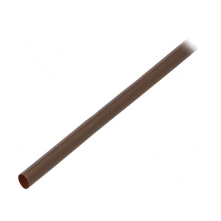 Manșon termocontractabil 6mm maro 1m | Electronic-mag.ro | Componente Electronice