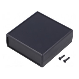 Carcasă ABS neagră 66x140x28mm | Electronic-mag.ro | Componente Electronice