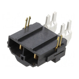 Soclu cablu-placă Mini-Fit Sr 10mm 2 pini aurit | Electronic-mag.ro | Componente Electronice