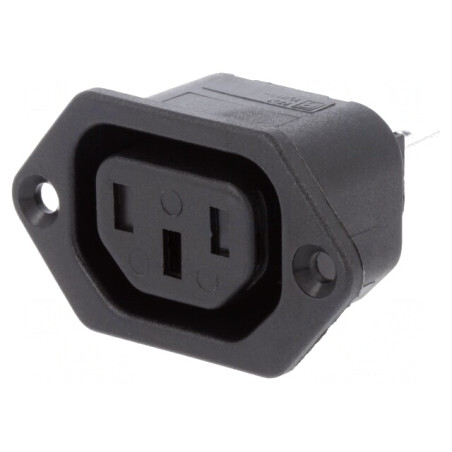 Conector Alimentare AC Soclu Mamă 10A 250V | Electronic-mag.ro | Componente Electronice
