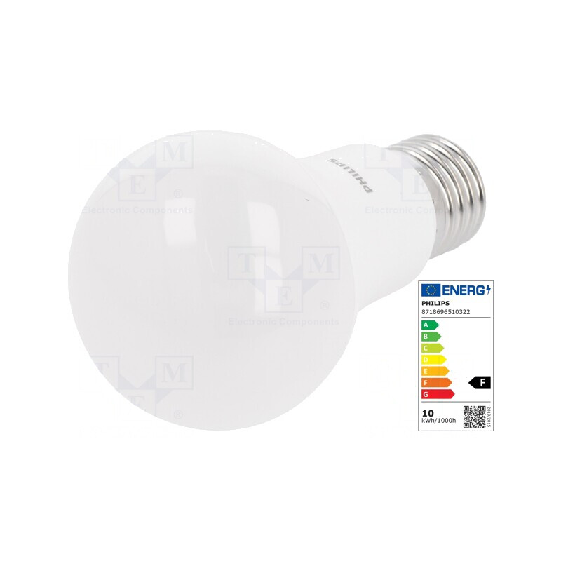 Lampă LED E27 10W 4000K 1055lm Alb Neutru | Electronic-mag.ro | Componente Electronice Lampă LED E27 10W 4000K 1055lm Alb Neutru | Electronic-mag.ro | Componente Electronice