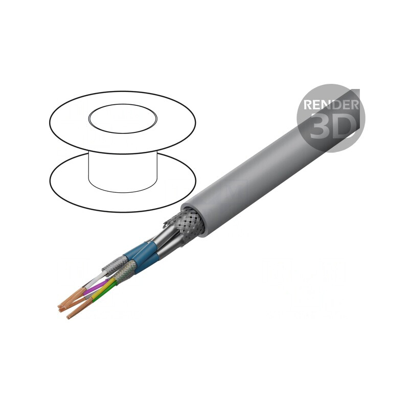Cablu PVC gri 3x2x0,14mm2 350V cu autostingere | Electronic-mag.ro | Componente Electronice Cablu PVC gri 3x2x0,14mm2 350V cu autostingere | Electronic-mag.ro | Componente Electronice