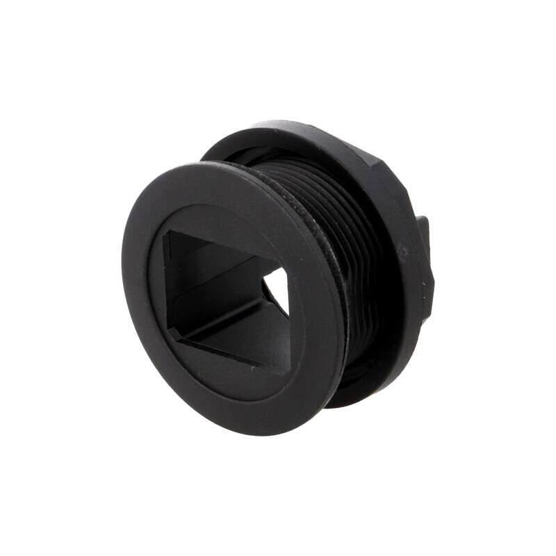 Carcasa neagră 22mm IP20 -25÷70°C | Electronic-mag.ro | Componente Electronice
