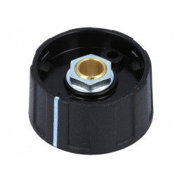 Buton Rotativ Indicator Negru 6mm 31x15.5mm | Electronic-mag.ro | Componente Electronice