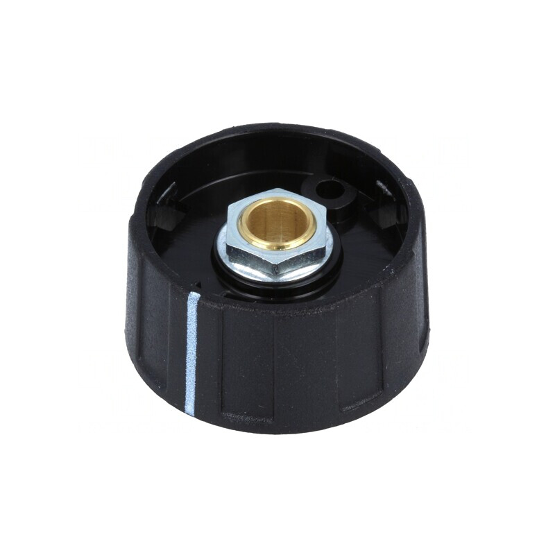 Buton Rotativ Indicator Negru 6mm 31x15.5mm | Electronic-mag.ro | Componente Electronice