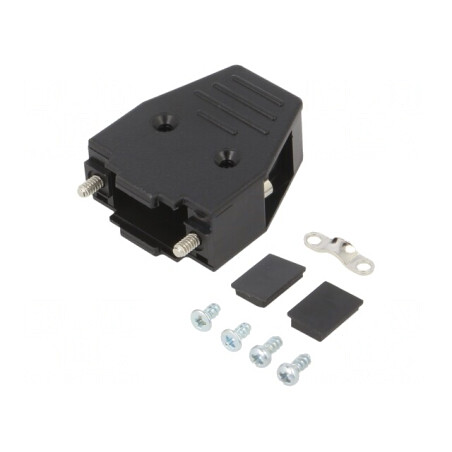 Carcasă pentru conectori D-Sub 9 și HD 15 pini | Electronic-mag.ro | Componente Electronice