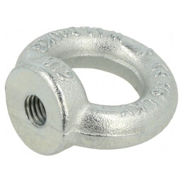 Piuliţă cu inel; tip ochi; M12; oţel; Acoperire: zinc; DIN 582