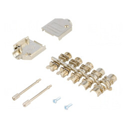 Carcasă pentru conectori D-Sub 9pin și D-Sub HD 15pin | Electronic-mag.ro | Componente Electronice