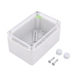 Carcasă Universală Industrială Gri IP65 75x110x59 mm | Electronic-mag.ro | Componente Electronice