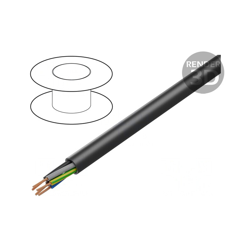 Cablu ÖLFLEX ROBUST 200 5G1mm2 450V 750V | Electronic-mag.ro | Componente Electronice