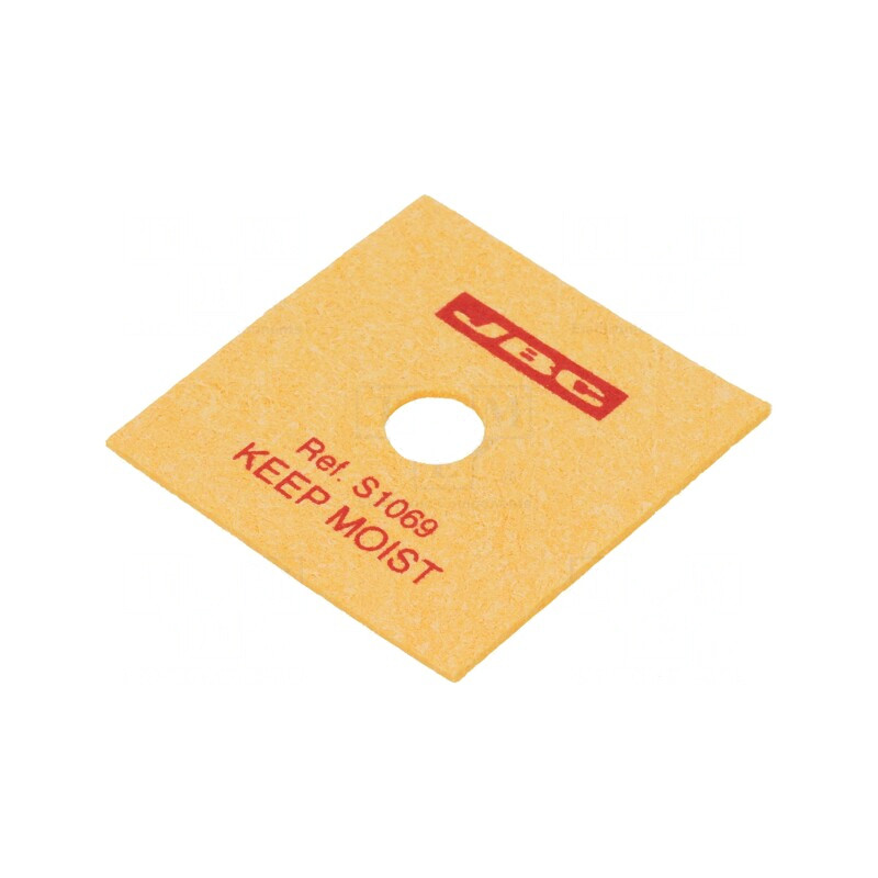 Burete Curățare Vârfuri Stativ JBC 47x47mm | Electronic-mag.ro | Componente Electronice