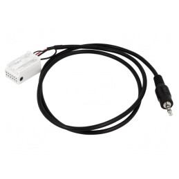 Adaptor Auxiliar Jack 3,5mm 0,8m | Electronic-mag.ro | Componente Electronice