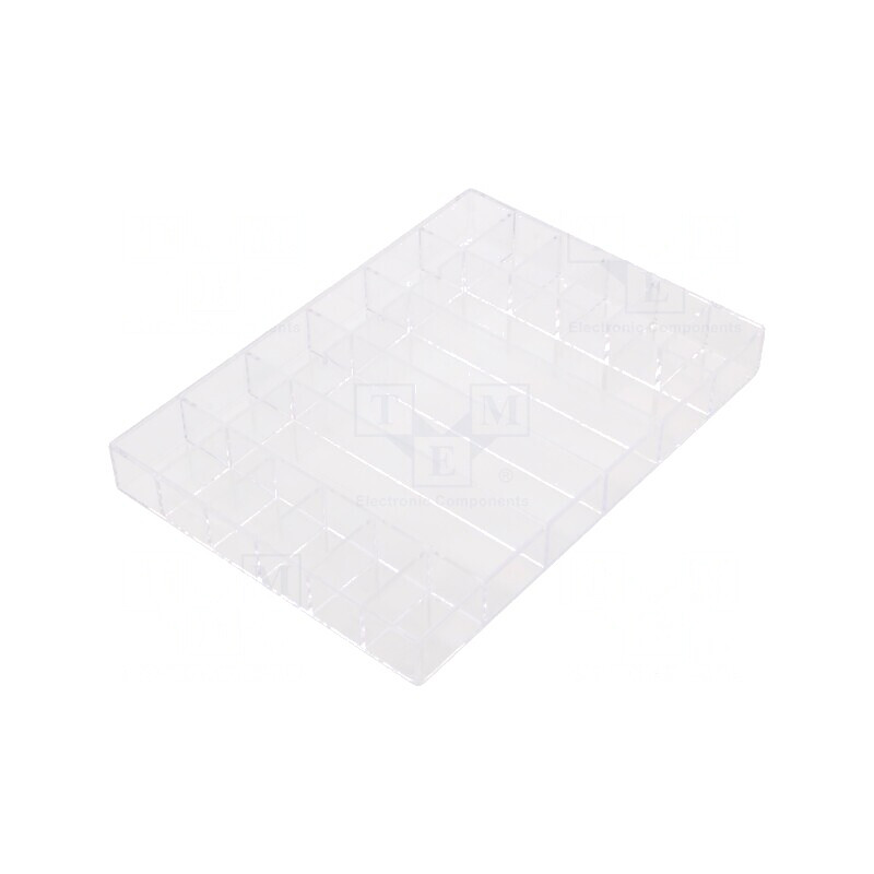 Container cu Partiții 175x125x20mm | Electronic-mag.ro | Componente Electronice