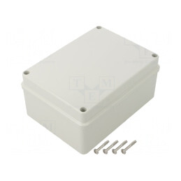 Carcasă Universală Gri IP56 118x158x76mm | Electronic-mag.ro | Componente Electronice