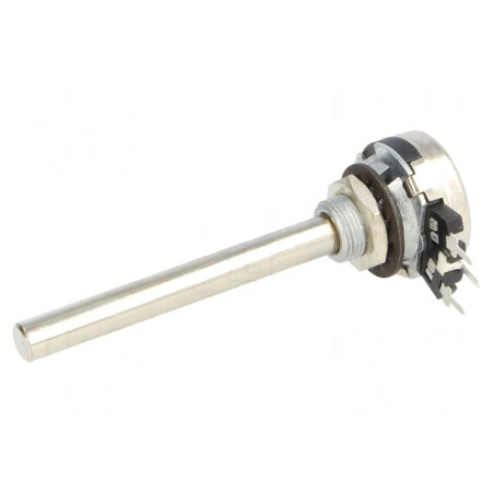 Potentiometru Axial 500kΩ 200mW THT 6mm Metal | Electronic-mag.ro | Componente Electronice