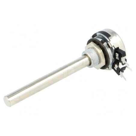 Potentiometru axial 5kΩ 200mW THT 6mm metalic | Electronic-mag.ro | Componente Electronice